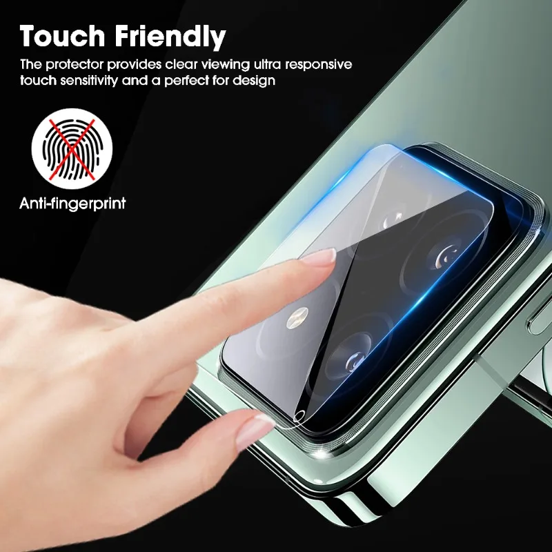Full Cover Tempered Glass Camera Lens Protector - Anti-Scratch Protective Film