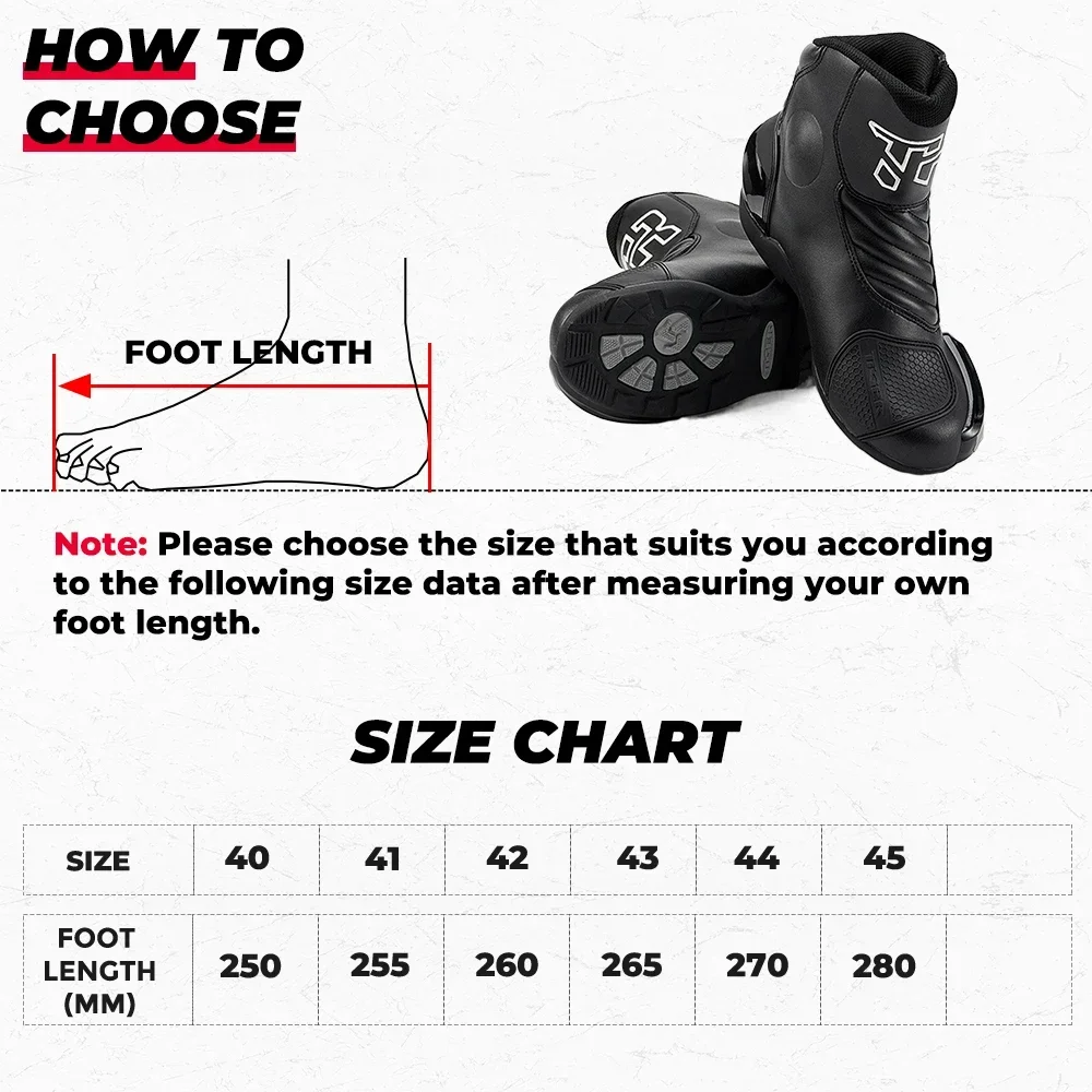Motorcycle Boots Men Ankle Riding Original Black Shoes Touring Leather Safety Motorbike Motocross for Outdoor Racing Equipment motorcycle shoes motorcycle boots