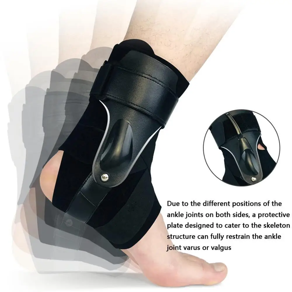 1PCS Ankle Support Brace Side Stabilizers Adjustable Belt Ankle Sprain Protection Injury Recovery Arthritis