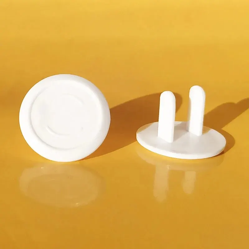 5 Pcs US And EU Standard Prevent Children's Electric Shock Power Socket Protection Cover 2-Hole Socket Safety Protective Cover socket covers