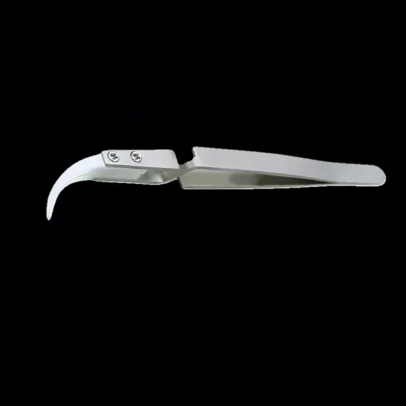 Stainless Steel Ceramic Tip Tweezers; High Temperature Resistant Tweezers; Reverse Tweezers; Anti-Magnetic and Anti-Acid Tweezer image 12