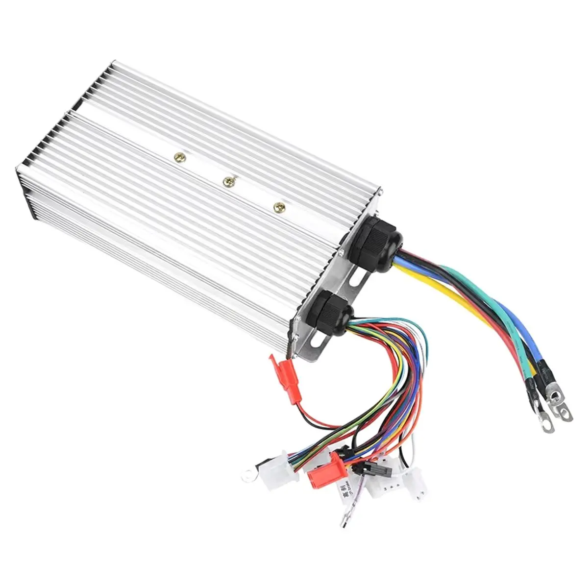 A72Z 48V/60V/72V/84V 5000W 이중 열 24 튜브 지능형 브러시리스 컨트롤러 (BLDC 모터/전기 자전거/전동 자전거/삼륜차용)