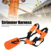 Lawn Mower Nylon Belt Trimmer Strap Trimmer Shoulder Strap Lawn Mower Harness Strap Double Shoulder Nylon Belt for Brush Cutter 2