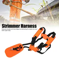 Lawn Mower Nylon Belt Trimmer Strap Trimmer Shoulder Strap Lawn Mower Harness Strap Double Shoulder Nylon Belt for Brush Cutter 2