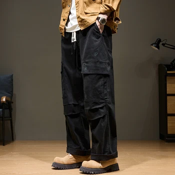 Mens Cargo Pants 100% Cotton 2
