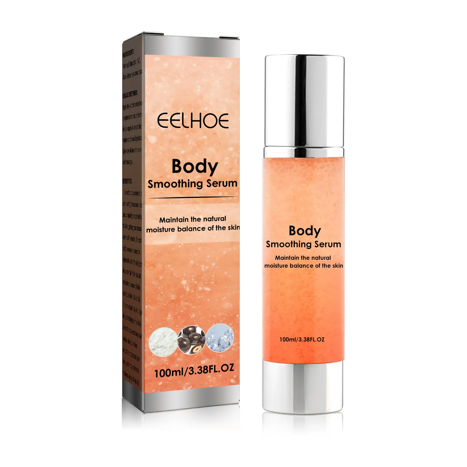 Whitening Body Serum for Dark Skin Lighten Melanin Intimate Underarm Knees Bleaching Hyaluronic Acid Essence Moisturizer Serum 2