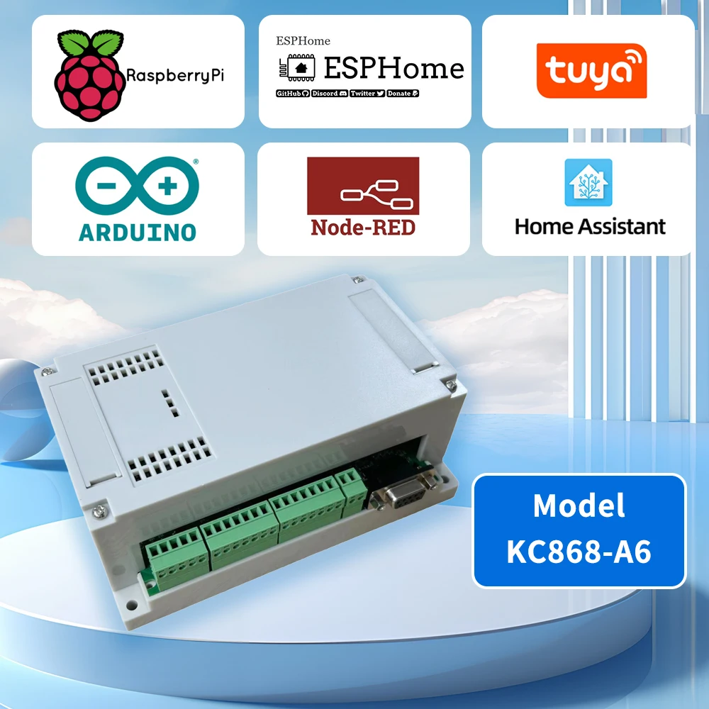 Релейная плата A6 Esphome позволяет программировать ARDUINO IDE и программировать ESPhome, обеспечивая все виды примеров кодов с поддержкой MQTT Релейная плата A6 Esphome позволяет программировать ARDUINO IDE и программировать ESPhome, обеспечивая все виды примеров кодов с поддержкой MQTT