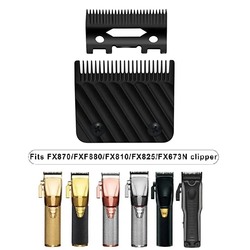 Black Graphite Fade Replacement Blade is compatible with the BaBylissPRO Blade FX870/FXF880/FX810/FX825/FX673N