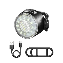 Enhanced Bike Light Set with 6 Modes & USB Charging (Front Light)