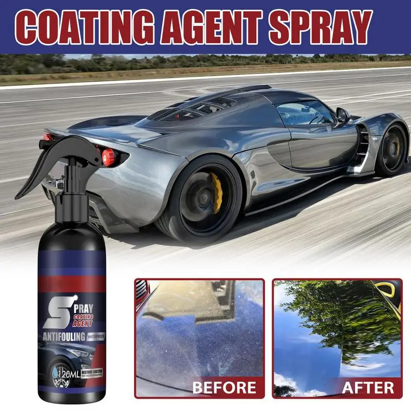 120ml Car Nano Coating Spray UV Protection Prevent Sun Beams Super