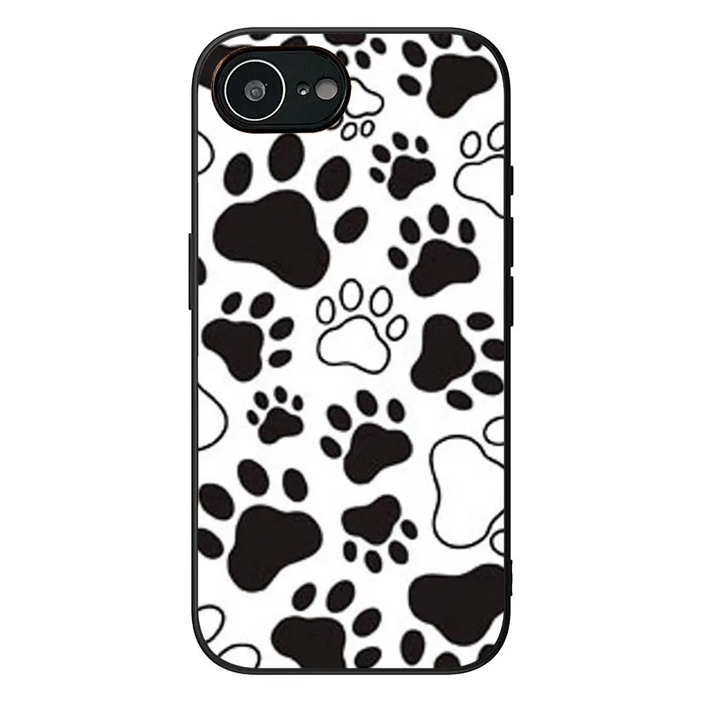 Cute Dog and Cat Cartoon Soft Phone Cover – Durable and Stylish Paw Design Case