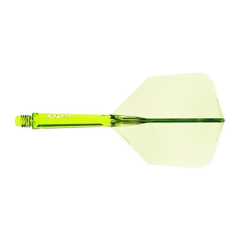 CUESOUL ROST 77 Integrated Dart Shaft and Flight,Big Wing Shape Set of 3 Pcs-Transparent Color - Image 12