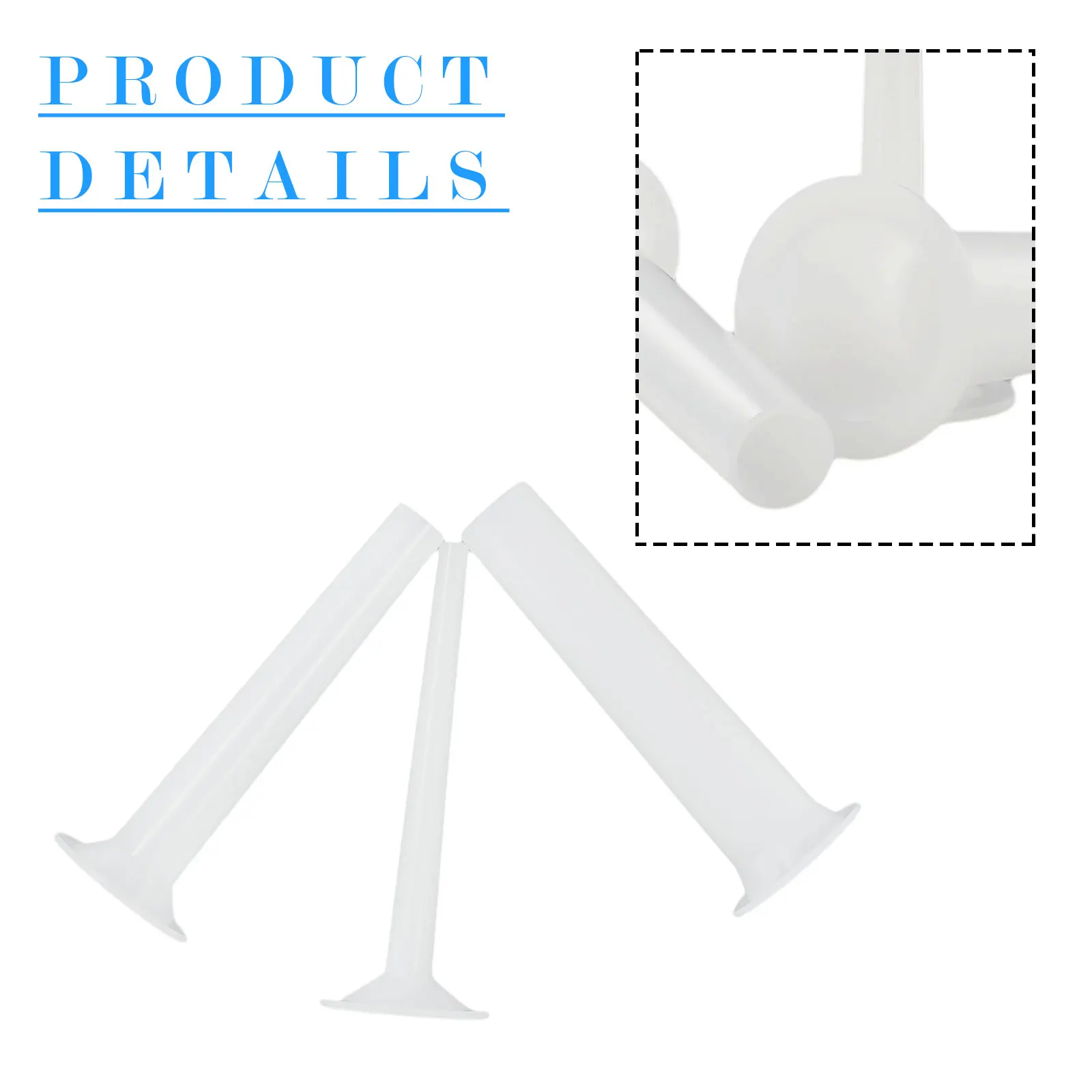 3pcs/Set Stuffing Sausage Tubes Attachment Food Meat Grinder For Kitchen Aid Stand Mixer PE Material Enema Device Meat Grinders