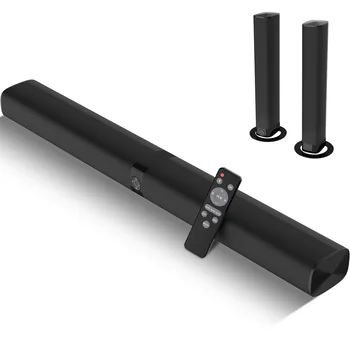 KY8000 2 in 1 Separable Soundbar for TV Sound bar, 50W Wired & Wireless Soundbar,  ARC/Optical/AUX Connection 1