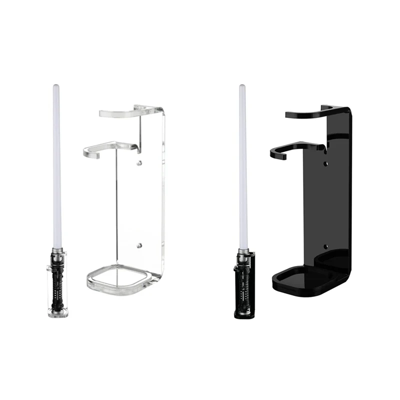 Lightsaber Wall Mount Stand Light Saber Display Rack Wall Holder Screws Hardwares for Most Lightsabers Retail