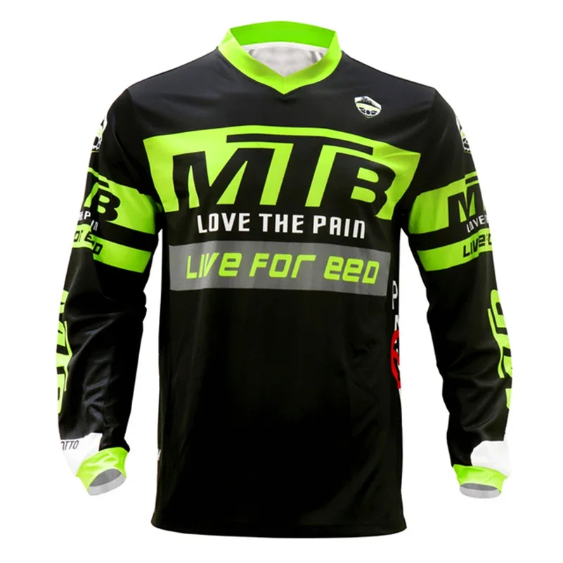 thumbnail image 1 of Camiseta de carreras de secado rápido y manga larga para hombre, para ciclismo de montaña, de carretera, MTB, verano 2024, 1 of 5