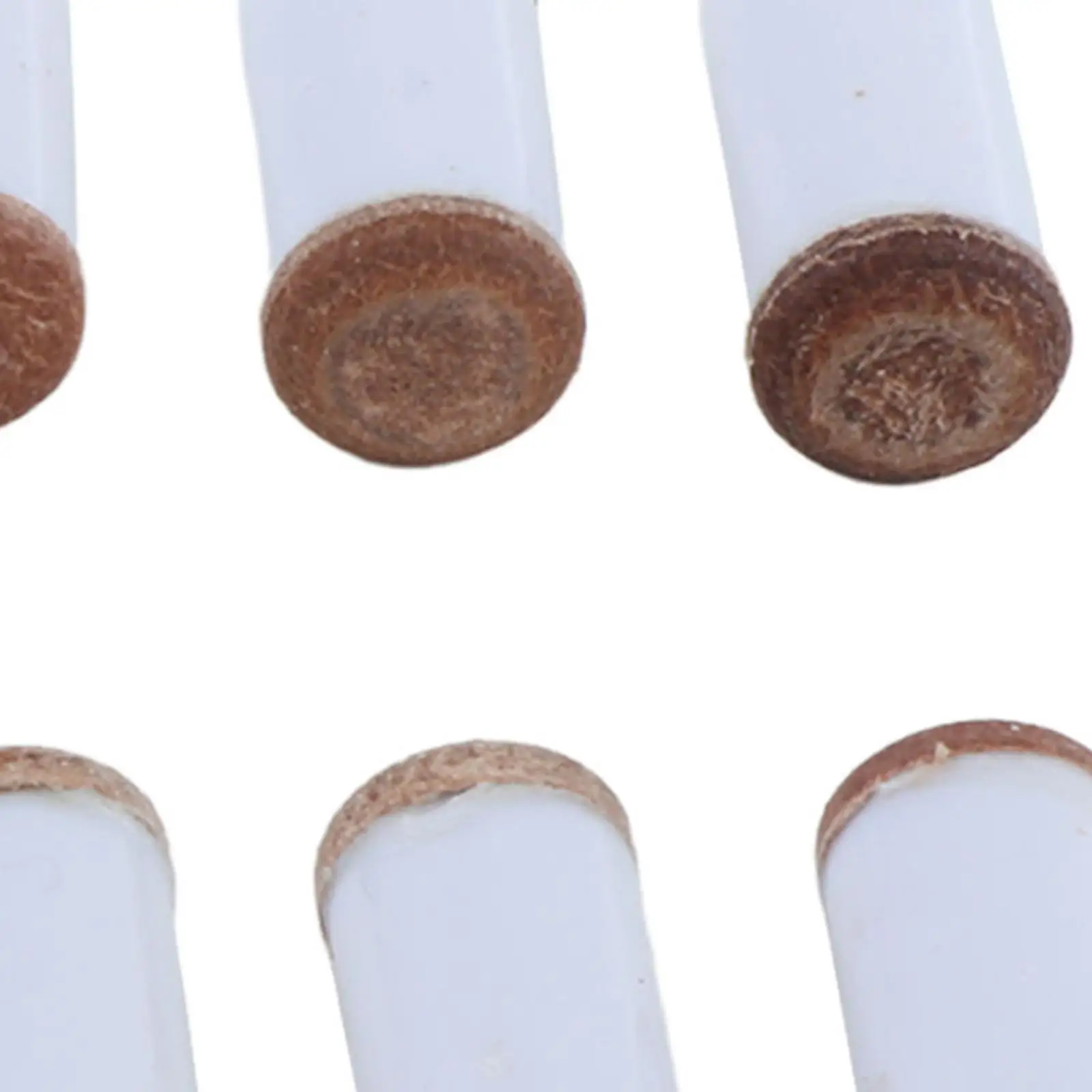 10 Pack Pool Cue Tips and Ferrules, Snooker Repair Professional Billiard Cue Head Thick Long Ferrules 10 Pack Pool Cue Tips and Ferrules, Snooker Repair Professional Billiard Cue Head Thick Long Ferrules