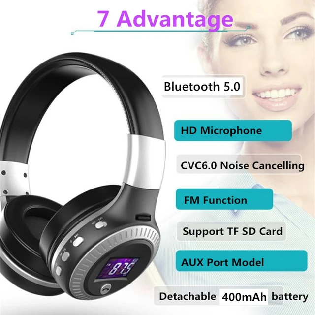 TV Auriculares Bluetooth inalámbricos para PS4 cascos television Bluetooth  con micrófono y pantalla LCD, , estéreo HiFi, cancelación de ruido, para  PC, TV, PS4, PS5, teléfono - AliExpress