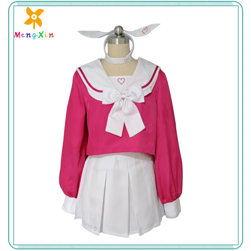 

MengXin Anime Project MX Arona Cosplay Blue Archive Cosplay Costume Red JK School Sailor Uniform Halloween