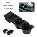 

Car Center Console Water Cup Holder Beverage Bottle Holder Coin Tray For Bmw 3 Series E46 318I 320I 98-06 51168217953 Black