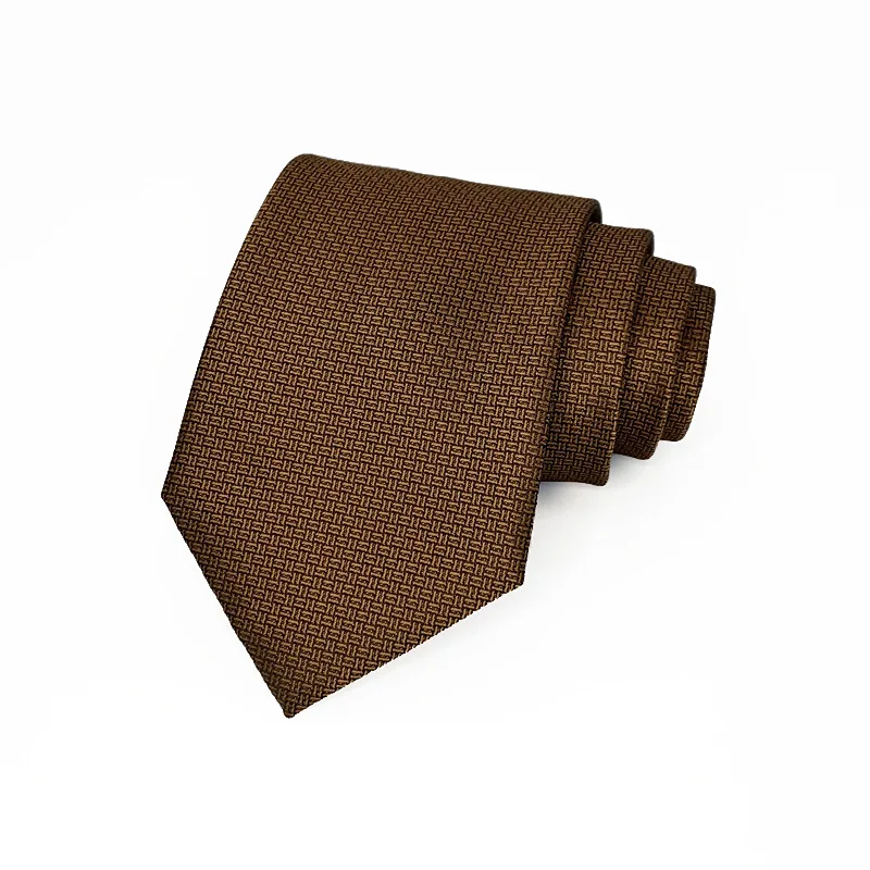 8 cm Breite, einfarbig, gestreift, Krawatten für Herren, trendige Herren-Krawatte, Schwarzwein, Hochzeit, Party – Detail 6