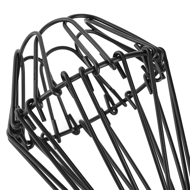 Cucchiaio da caffè da Dessert con cucchiaino da tè di fiori carini da 4 pezzi con gabbia per lampada di protezione della lampadina in ferro da 3