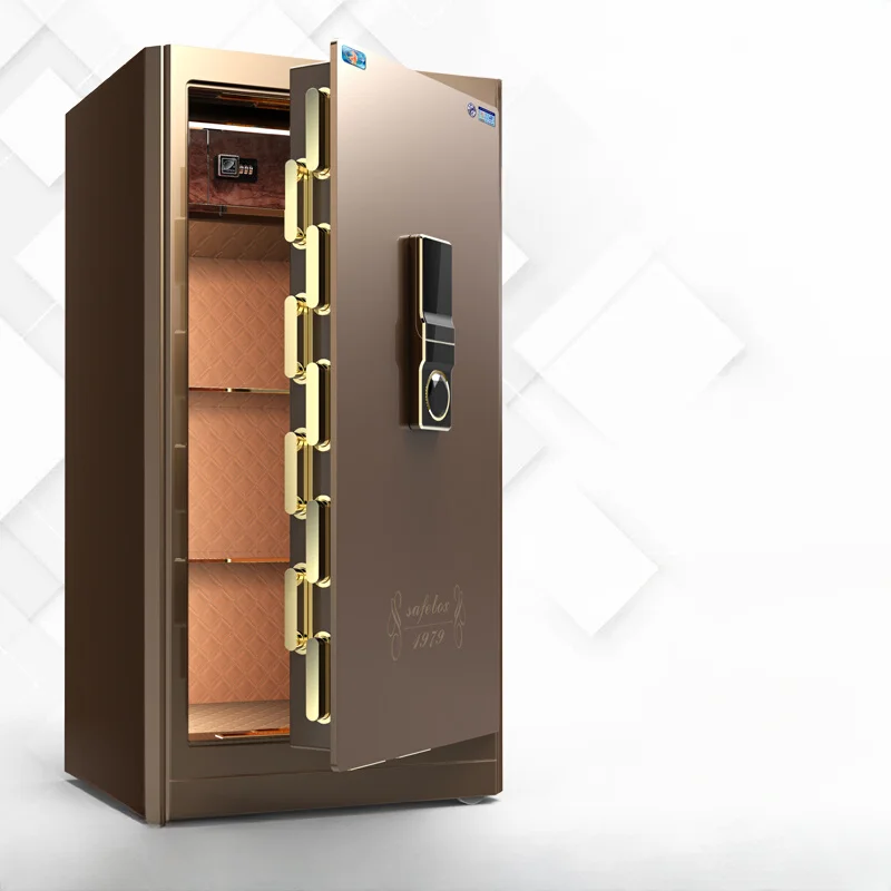 

Safe large home office single and double door wifi fingerprint password safe all steel anti-theft safe