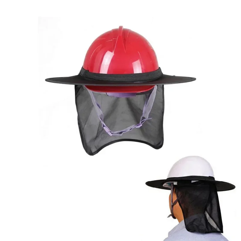 Safety helmet Construction Safety Reflective Hard Hat Neck Shield for Summer Sun Protection
