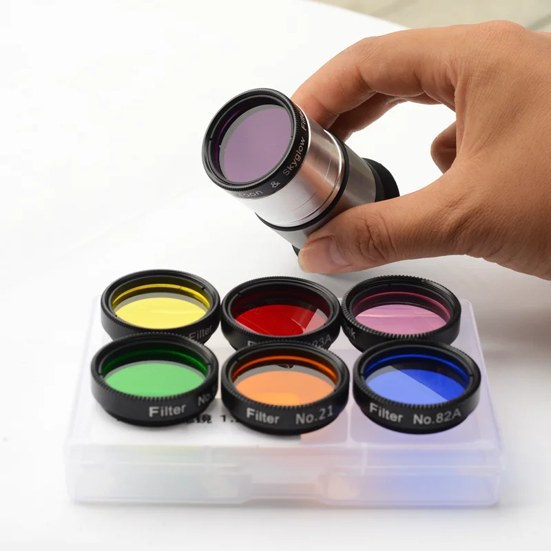 1.25in Telescope Filters, Telescope Color Filters Set With