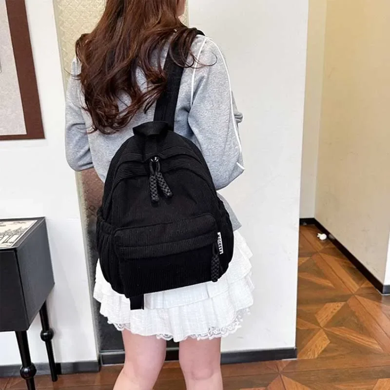 Borsa da viaggio per ragazza alla moda Zaino per studenti di grande capacità Borsa da scuola per college Zaini da donna per pendolarismo bolsa feminina - immagine 4