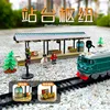 Train Set Toys 1pcs  Headstock And 2 Pcs Carriage LED Lights 180cm Track Simulated Train Toy Model Gifts For 3 4 5 6 7 8+ Year 4