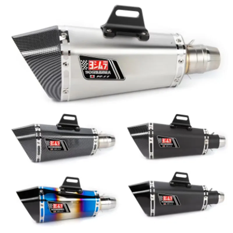 For Kawasaki Z H2 51mm Motorcycle Accessories Exhaust pipe Modified Muffler Pipe echappement moto akrapovic db killer