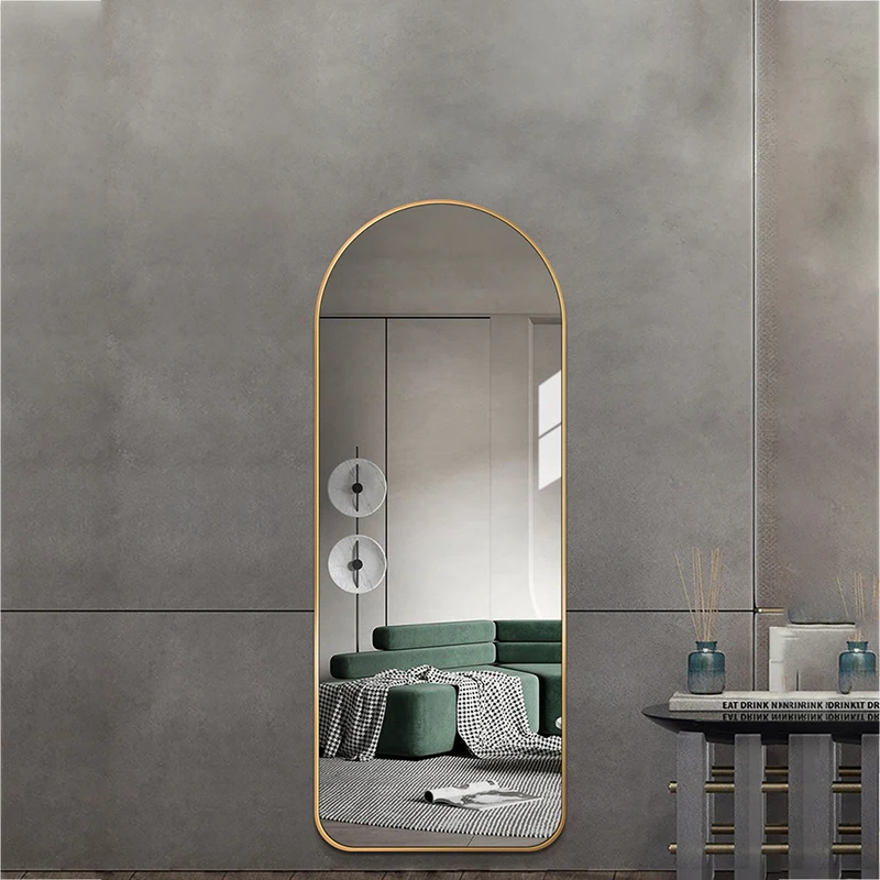 Bagno elegante specchio da scrivania specchi da parete irregolare elegante specchio  da parete luci grande lunghezza intera appeso Miroir murale decorazioni per  la casa - AliExpress
