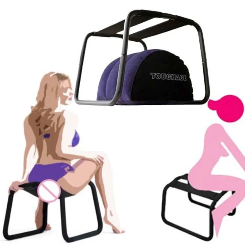 

TOUGHAGE Sex Aid Bouncer Weightless Chair Trampolin Inflatable Pillow Love Position Stool Bounce Adult Furniture For Couple