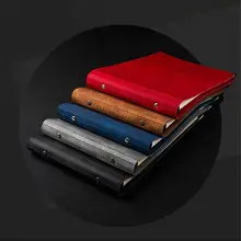 

Office Students A4/b5 Horizontal Loose Leaf Notebook Notepad Soft Leather Plan Book Notepad Creative Mind Map Notebook Gift