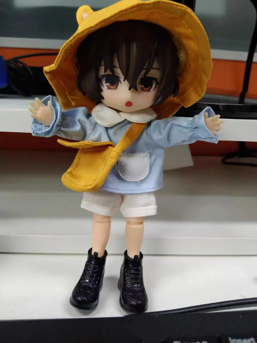 Dazai Osamu Ob11 Handmade Water Paste Face Alternate Expression DIY Doll Cosplay Accessory