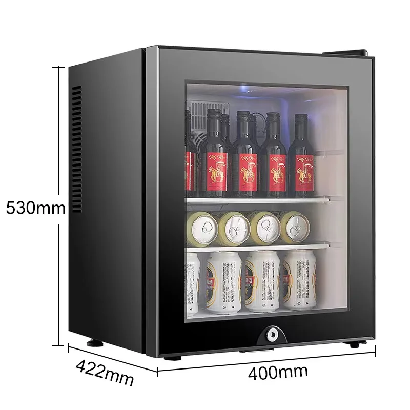 Portable 55W small refrigerator hotel rooms hotel mini bar refrigerator