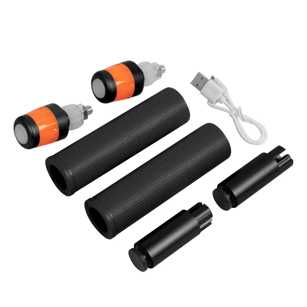 Handlebar Extension Sleeve Anti-Slip Turn Signals LED Lights
