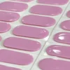 22Tips Nude Semi-Cured Gel Nail Patch Slider Adhesive Waterproof Long Lasting Aurora Full Cover Gel Nail Stickers UV Lamp Needed 3
