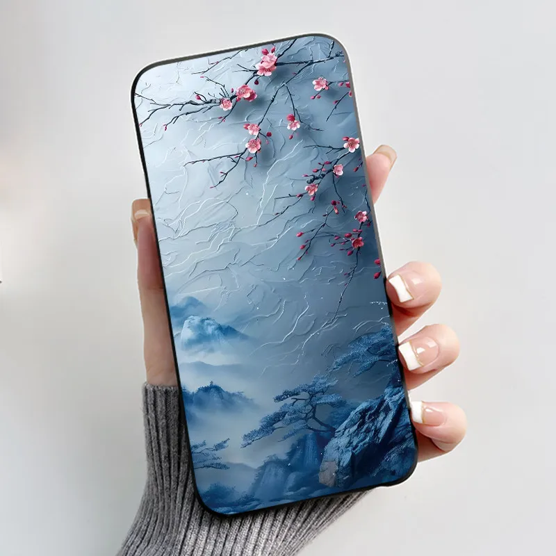Charming Printed Silicone Protective Phone Case