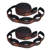 2pcs Hammock Strap 200cm Tree Hanging Swing Spare Part Outdoor Aerial Yoga Load Portable Outdoor Camping Hammock Fasten Belt 1