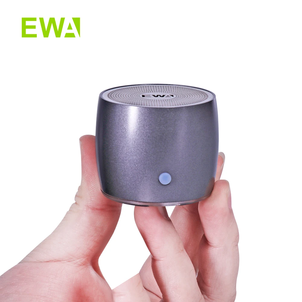 EWA-minialtavoces Bluetooth A103, altavoz alemán de graves para exteriores/interiores, campamento/bicicleta/caja de Metal de sonido fuerte 1
