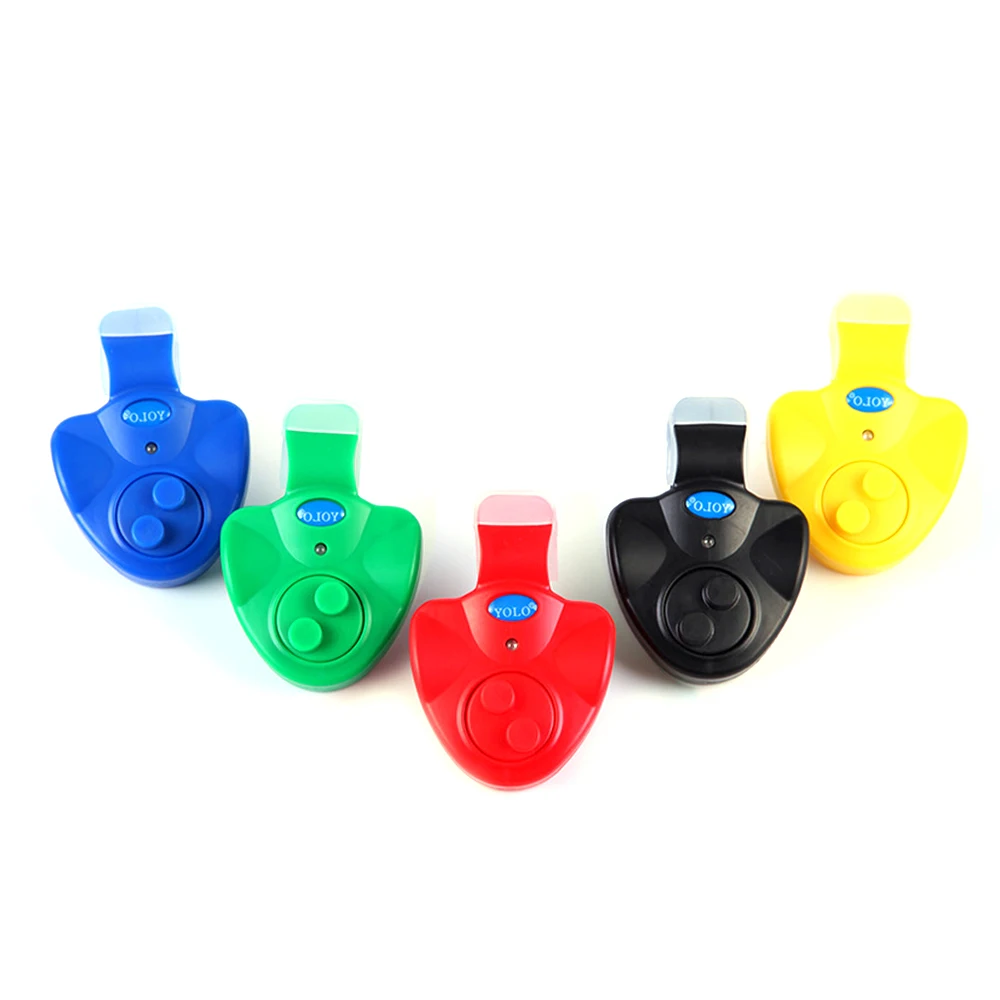 

1pcs Electronic Bite Fishing Alarm LED Light Indicator Wireless Buffer Black Sound Alarm Carp Night Fishing