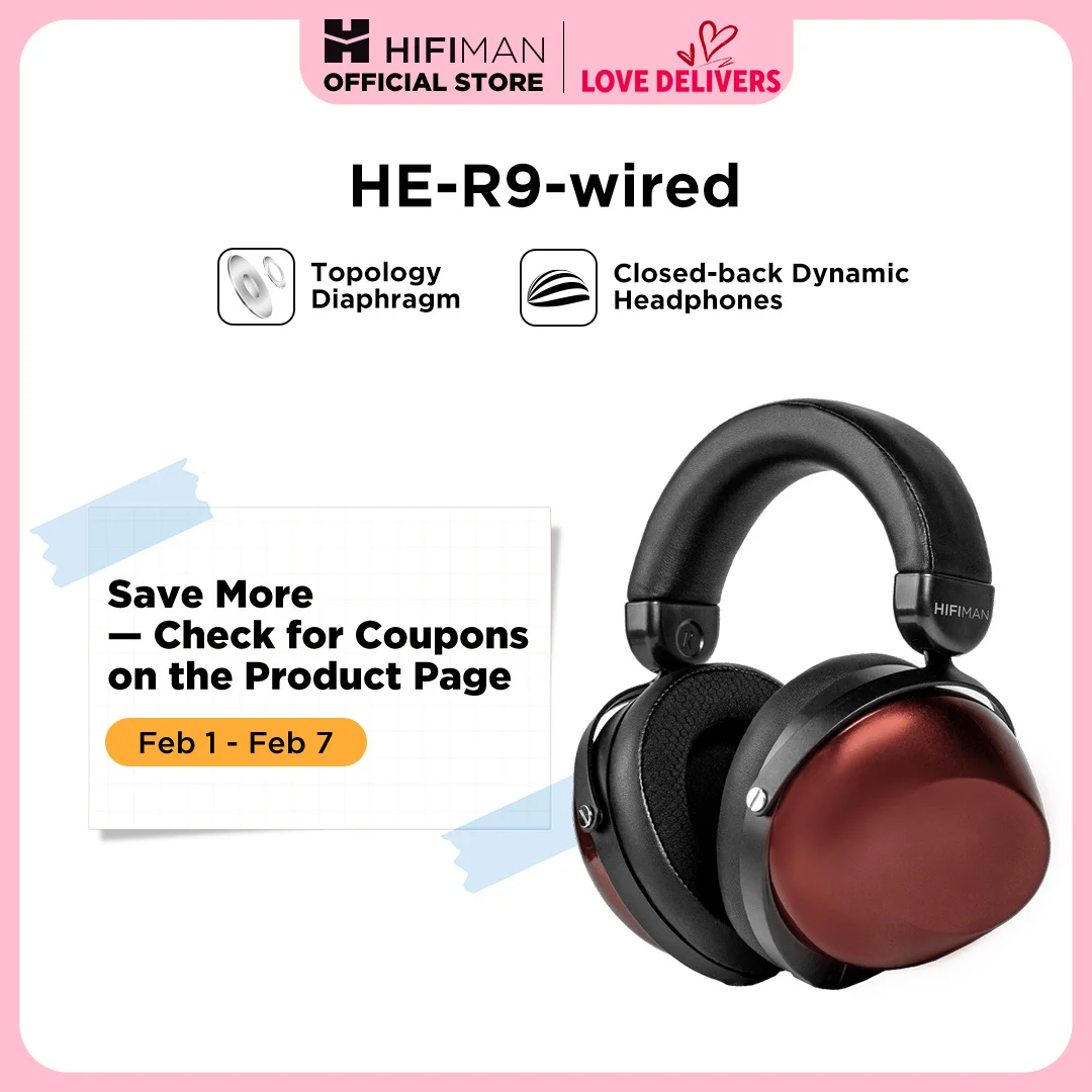HIFIMAN HE-R9 ダイナミック クローズバック オーバーイヤー