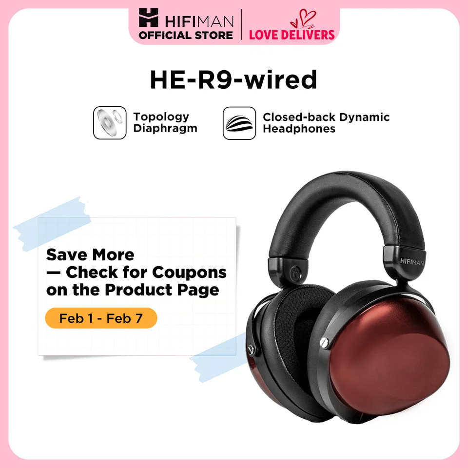 HIFIMAN HE-R9 ダイナミック クローズバック オーバーイヤー