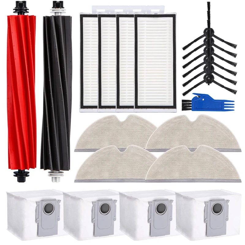 

Accessories Parts Set For Roborock Q8 Max+/Q8 Max/Q5 Pro+/Q5 Pro Robot Vacuum Cleaner,Main Brushe,HEPA Filters,Wipes,Side Brushe