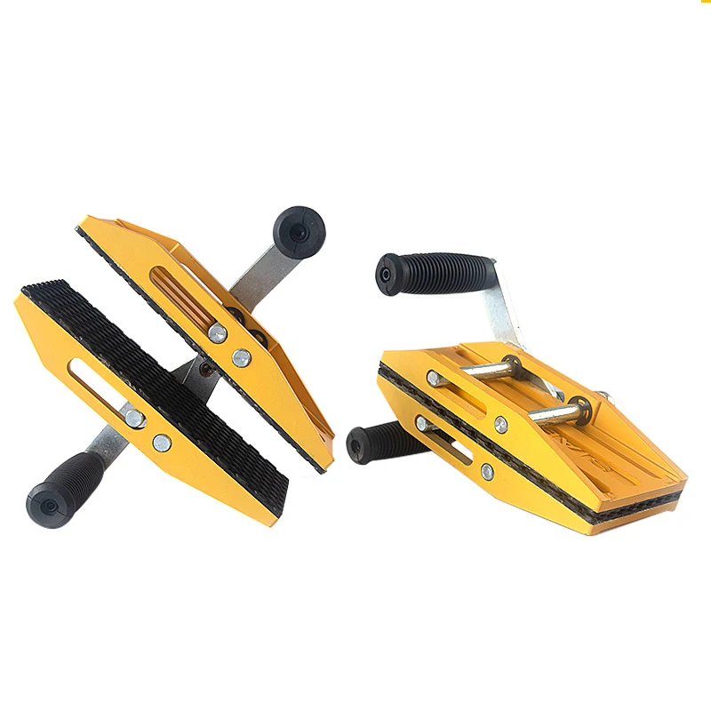 

Double Handed Carrying Clamps Granite Tools for Glass Stone Slab Lifting Tool with Rubber for Ceramic Marble