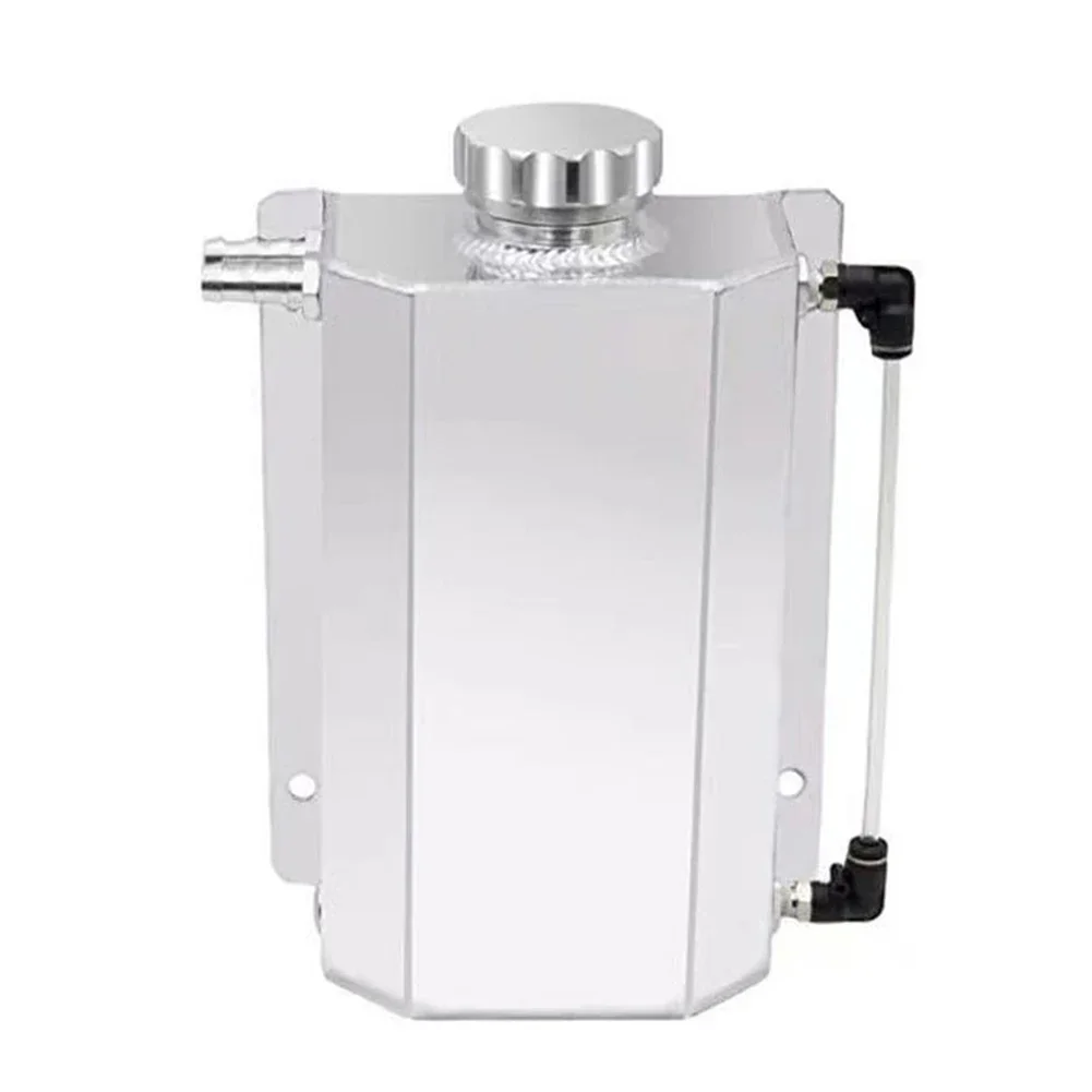 1L/2L Alluminio Tappo Dell'Olio Può Serbatoio Serbatoio Del Liquido Di Raffreddamento Del Motore Radiatore Olio Di Troppopieno Serbatoio Del Carburant