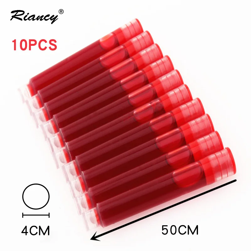 High-Quality Fountain Pen Ink Refill Cartridge Set - Standard 4mm