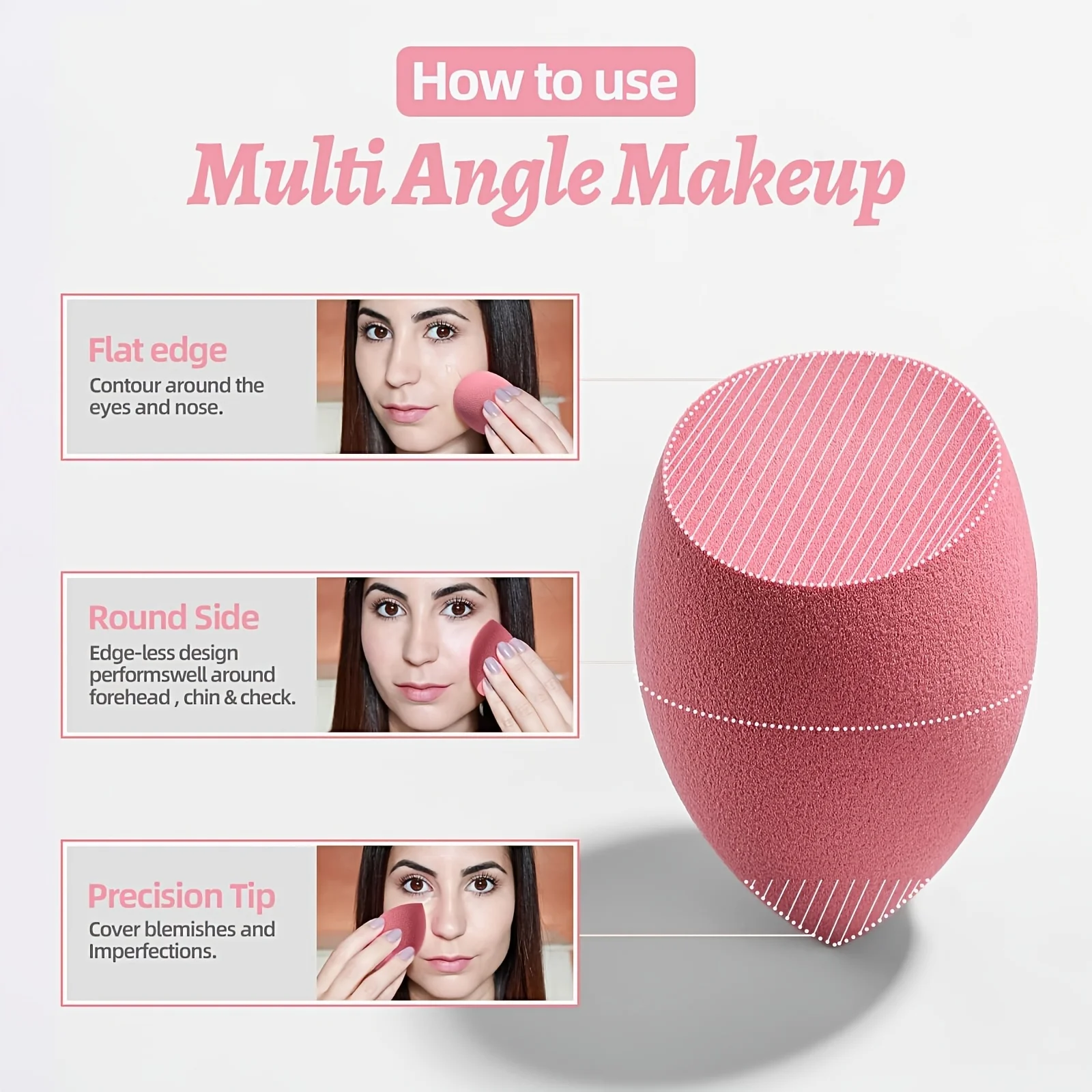 Sponges Latex-Free Dual Use for Foundation